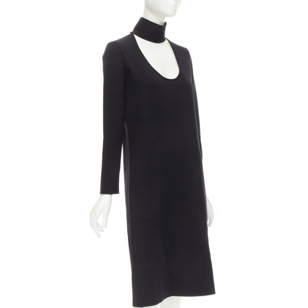 Bottega Veneta 2019 Runway Knit Collar Midi Dress - Picture 2 of 7